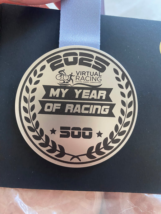 500 miles or km Annual Distance Challenge