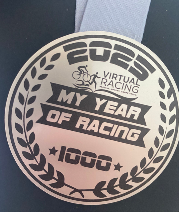 1000 miles or km Annual Distance Challenge