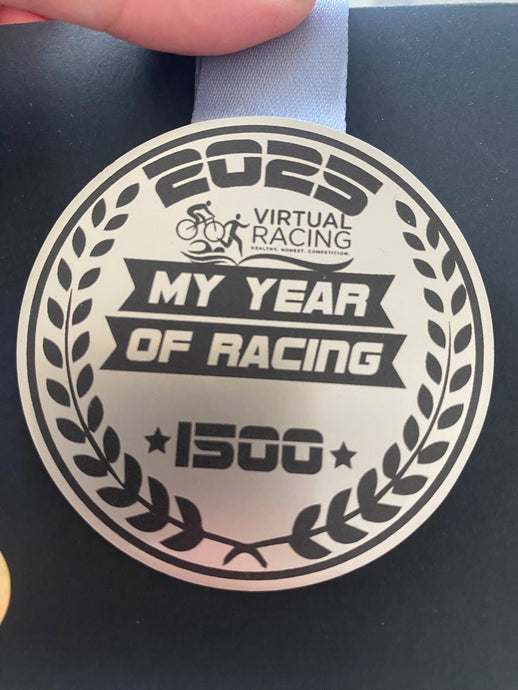 1500 miles or km Annual Distance Challenge