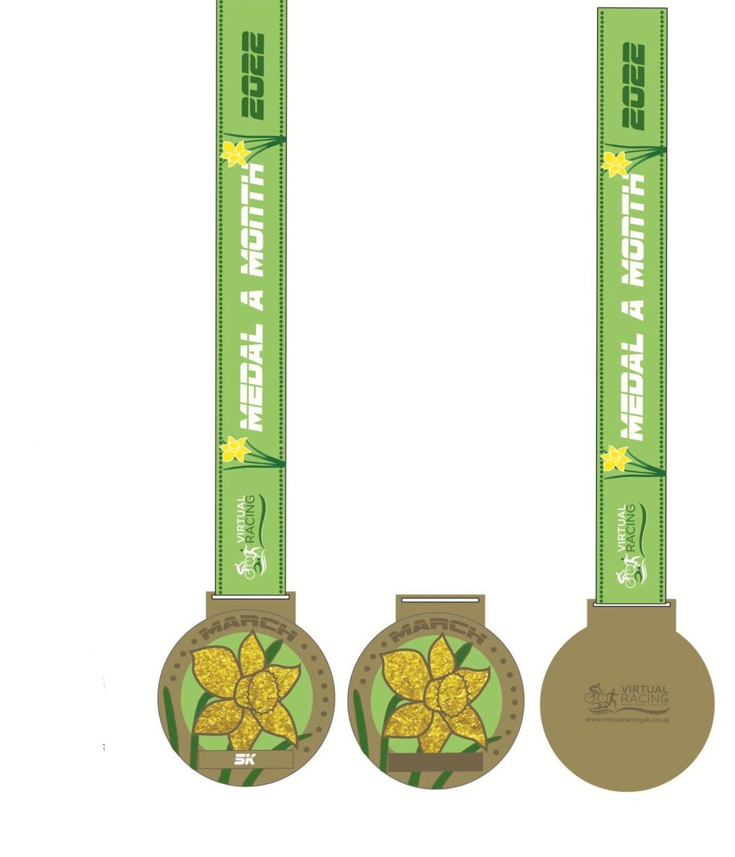 Medal A Month Subscription March - December