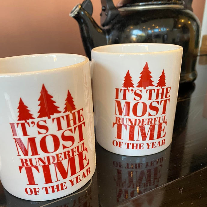 Most RUNDERFUL time of the year - mug - This price includes UK postage