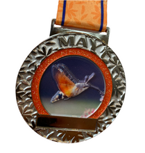 2025 MEDAL A MONTH Great British Wildlife Series - 5k to 400 miles choose your distance