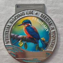 (Waiting list) 2026 MEDAL A MONTH Great British Wildlife Series - 5k to 400 miles choose your distance