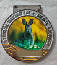 (Waiting list) 2026 MEDAL A MONTH Great British Wildlife Series - 5k to 400 miles choose your distance