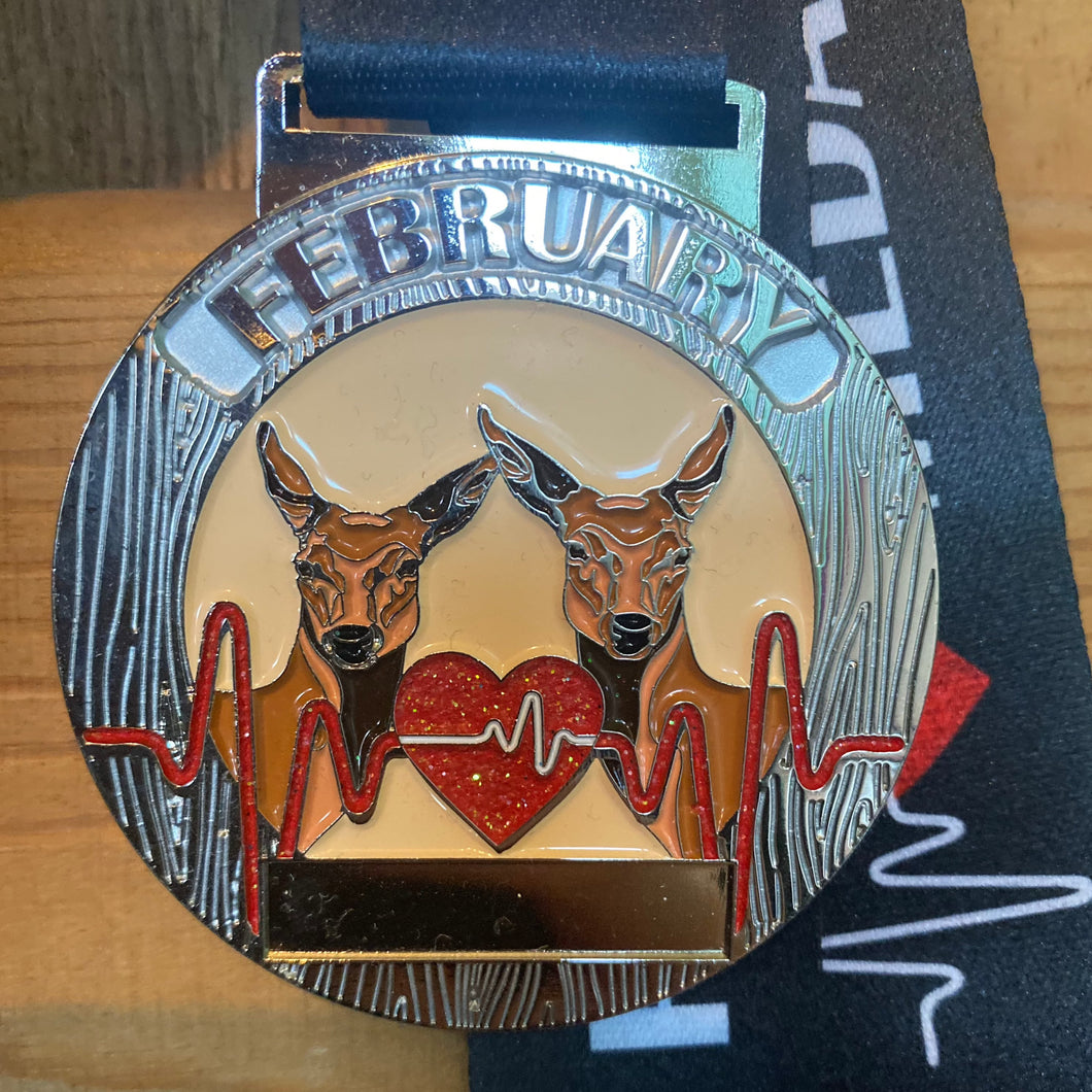 February 2024 - The Deer - Great British Wildlife Challenge - 5k to 400 miles - you choose