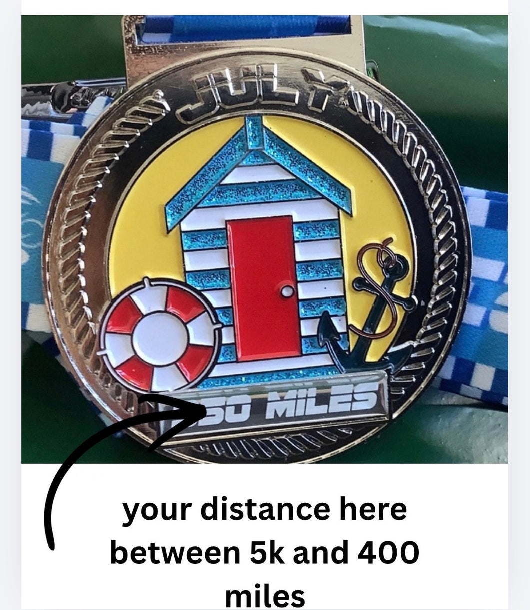 July -  Choose your distance