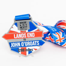 1200 miles Lands End to John O'Groats