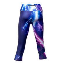 storm lightning bolt 3s capri leggings 