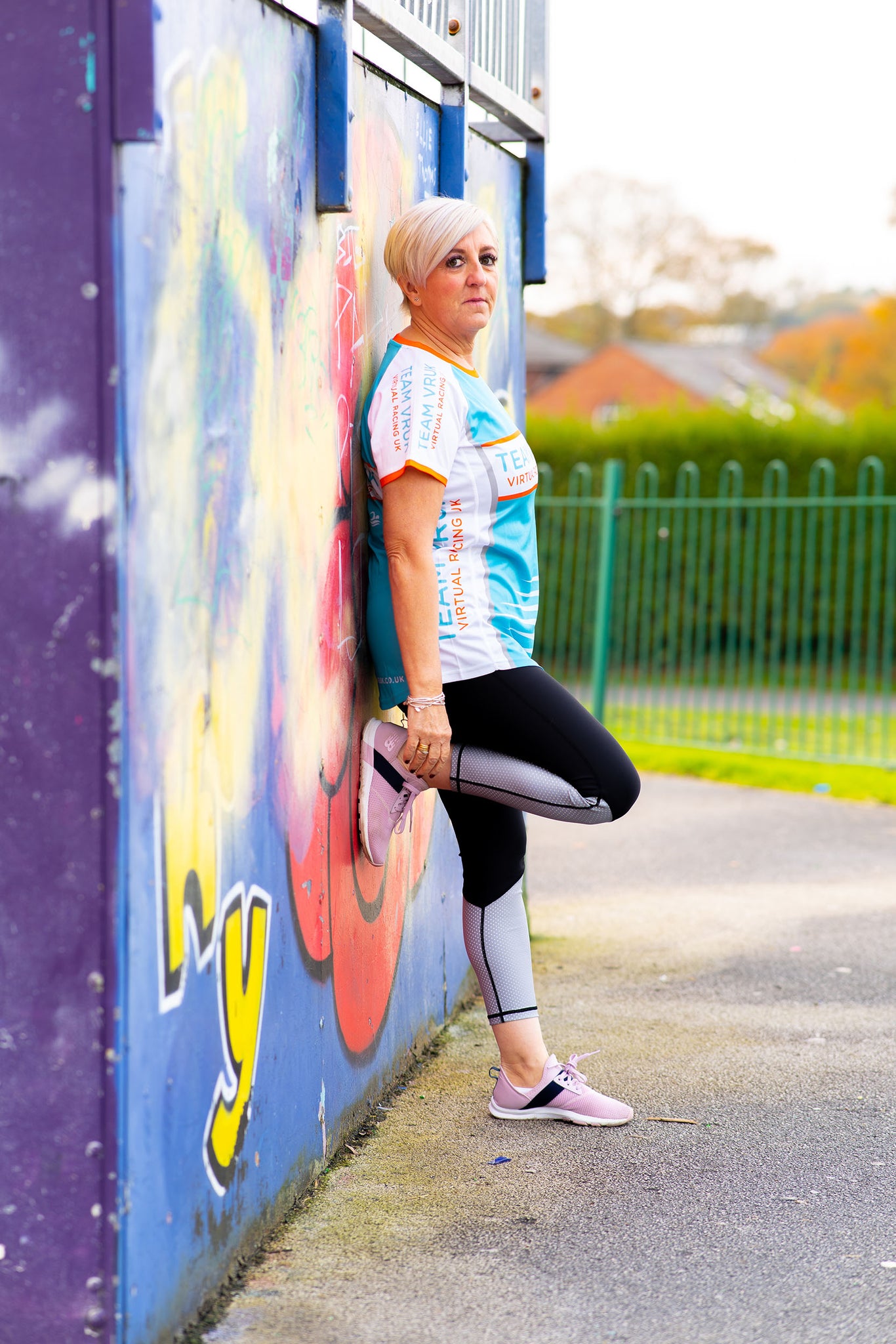 Reflective Leggings Virtual Racing UK